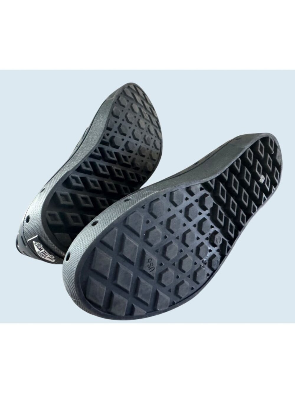 VANS Slip On Mule TRK Black Slip On Rubber Sandal Waterproof Size 7.5 - Picture 8 of 8